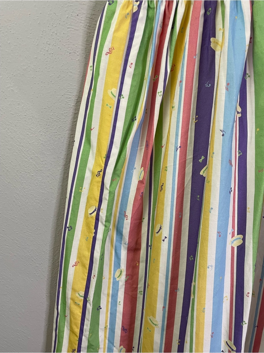 The Dress Shop Disney Dapper Dans Rainbow Striped Dress 1X - Picture 8 of 14